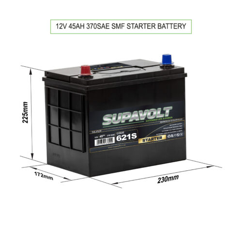 Supavolt Car Starter Batteries SV621S