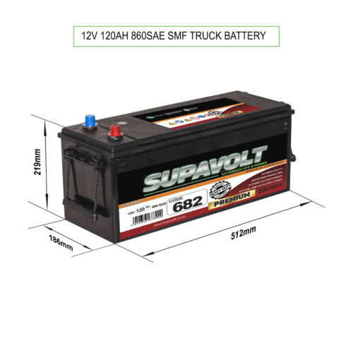 Supavolt Truck Heavy Duty Battery TSV682